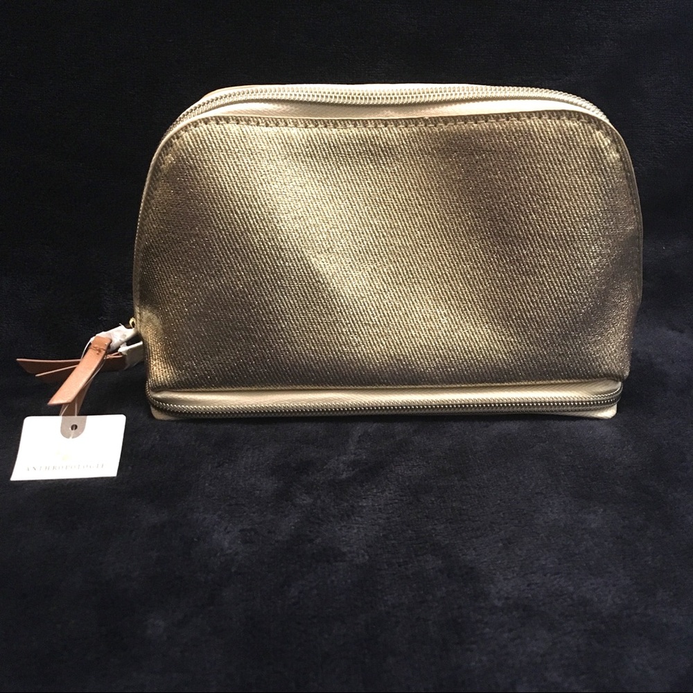 Anthro makeup case gold artist atelier Emily dodge